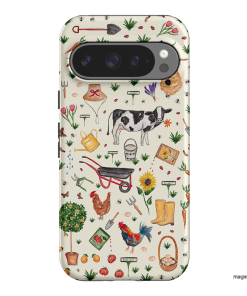Farm Stay Printed Phone Cases Google Pixel 9 Pro / Armoured by BG. Studio - The Dairy