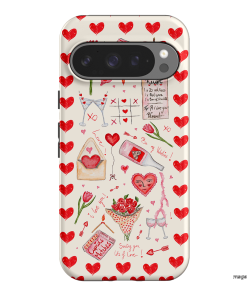 Love Note Printed Phone Cases Google Pixel 9 Pro / Armoured by BG. Studio - The Dairy