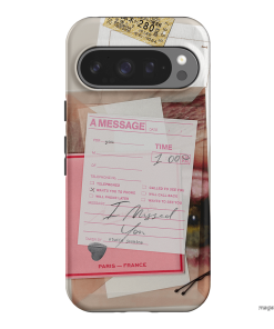 Missed Call Printed Phone Cases Google Pixel 9 Pro / Armoured by Jasmine Dowling - The Dairy