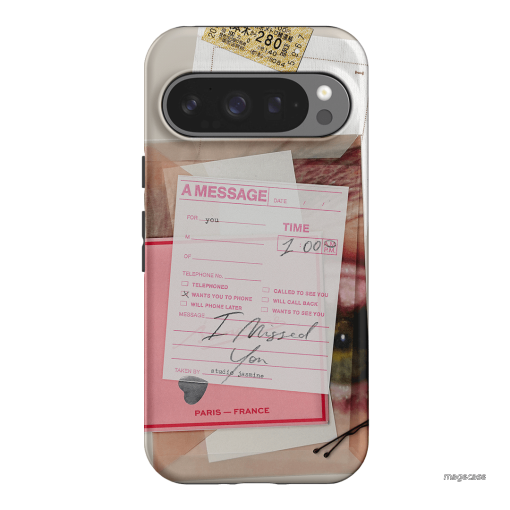 Missed Call Printed Phone Cases Google Pixel 9 Pro / Armoured by Jasmine Dowling - The Dairy