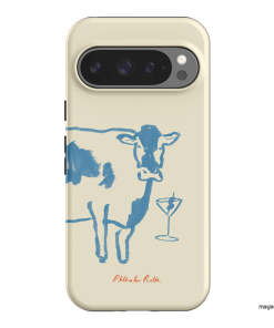 Mootini Blue Printed Phone Cases by Phthalo Ruth - The Dairy