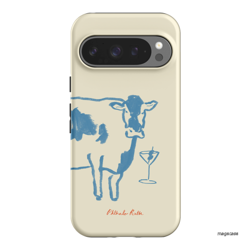 Mootini Blue Printed Phone Cases by Phthalo Ruth - The Dairy