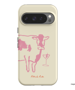 Mootini Pink Printed Phone Cases by Phthalo Ruth - The Dairy