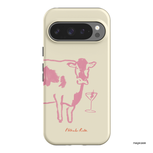 Mootini Pink Printed Phone Cases by Phthalo Ruth - The Dairy