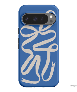 Something Blue Ribbon Printed Phone Cases Google Pixel 9 Pro / Armoured by Jasmine Dowling - The Dairy