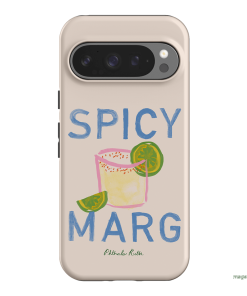 Spicy Marg Printed Phone Cases Google Pixel 9 Pro / Armoured by Phthalo Ruth - The Dairy