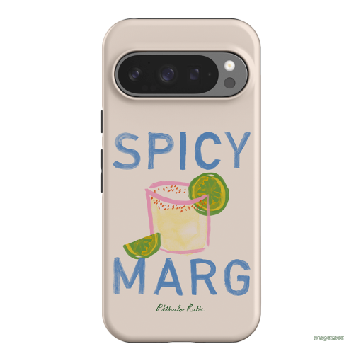 Spicy Marg Printed Phone Cases Google Pixel 9 Pro / Armoured by Phthalo Ruth - The Dairy