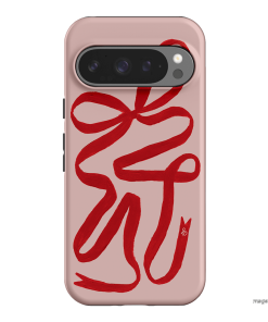 Valentine Ribbon Printed Phone Cases Google Pixel 9 Pro / Armoured by Jasmine Dowling - The Dairy