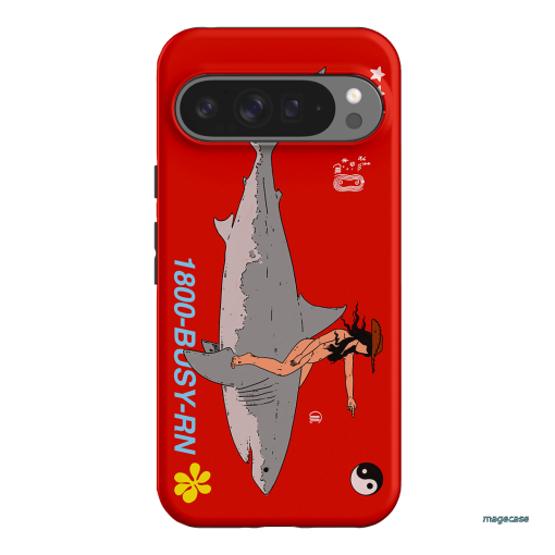 1800-Busy Rn in Red Printed Phone Cases Google Pixel 9 Pro XL / Armoured by Easty Beasty - The Dairy