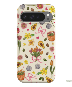 Bouquets & Bows Printed Phone Cases Google Pixel 9 Pro XL / Armoured by BG. Studio - The Dairy