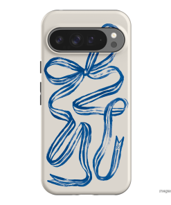Bowerbird Ribbon Printed Phone Cases Google Pixel 9 Pro XL / Armoured by Jasmine Dowling - The Dairy