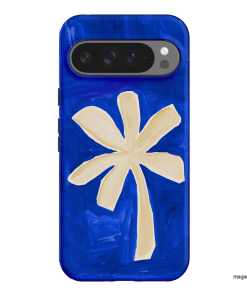 Bleu Palm Printed Phone Cases Google Pixel 9 Pro XL / Armoured by Charlie Taylor - The Dairy
