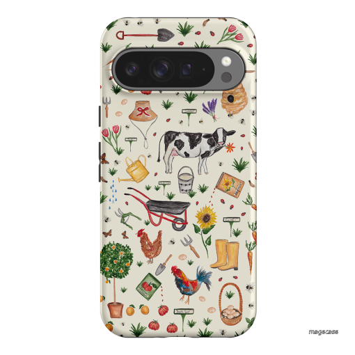 Farm Stay Printed Phone Cases Google Pixel 9 Pro XL / Armoured by BG. Studio - The Dairy