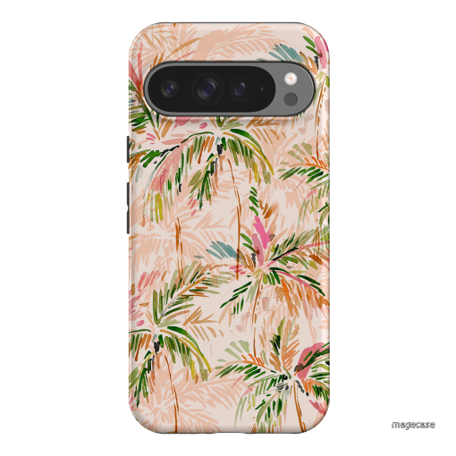 Hawaiian Palms Printed Phone Cases Google Pixel 9 Pro XL / Armoured by Cass Deller - The Dairy