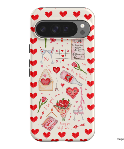 Love Note Printed Phone Cases Google Pixel 9 Pro XL / Armoured by BG. Studio - The Dairy