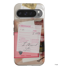Missed Call Printed Phone Cases Google Pixel 9 Pro XL / Armoured by Jasmine Dowling - The Dairy