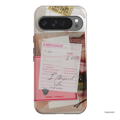 Missed Call Printed Phone Cases Google Pixel 9 Pro XL / Armoured by Jasmine Dowling - The Dairy