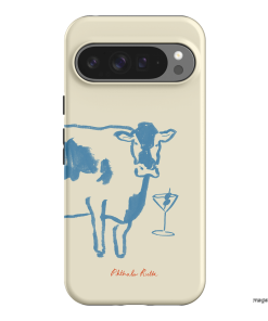 Mootini Blue Printed Phone Cases by Phthalo Ruth - The Dairy