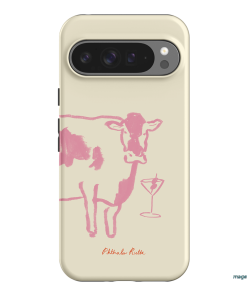 Mootini Pink Printed Phone Cases by Phthalo Ruth - The Dairy