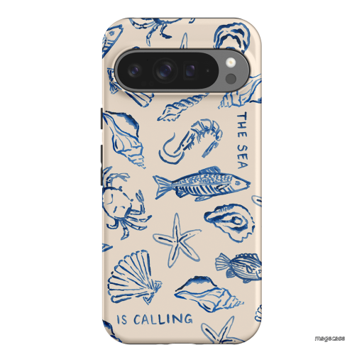 Sea Call Printed Phone Cases Google Pixel 9 Pro XL / Armoured by Cass Deller - The Dairy