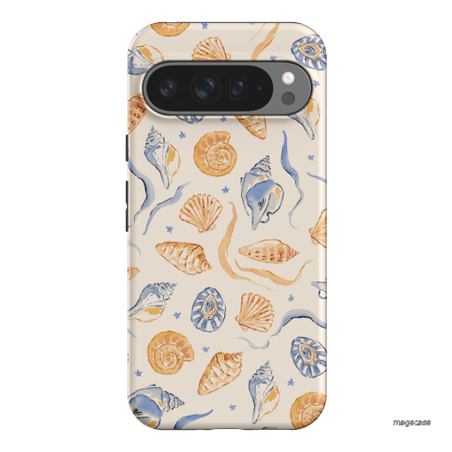 Shells & Swirls Printed Phone Cases by Cass Deller - The Dairy