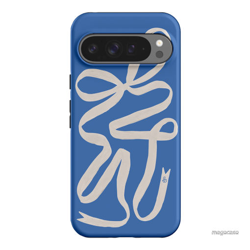 Something Blue Ribbon Printed Phone Cases Google Pixel 9 Pro XL / Armoured by Jasmine Dowling - The Dairy