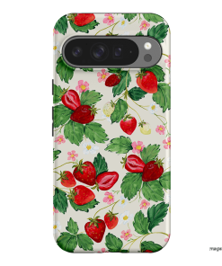Strawberry Patch Printed Phone Cases Google Pixel 9 Pro XL / Armoured by Ellie Mae - The Dairy