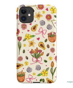 Bouquets & Bows Printed Phone Cases iPhone 11 / Snap by BG. Studio - The Dairy