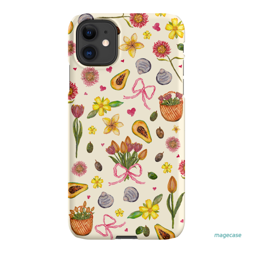 Bouquets & Bows Printed Phone Cases iPhone 11 / Snap by BG. Studio - The Dairy