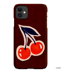 Cherries Printed Phone Cases iPhone 11 / Snap by Studio Bon - The Dairy