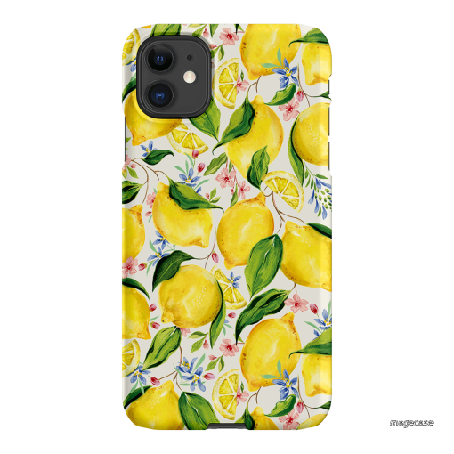 Citrus Lemon Printed Phone Cases iPhone 11 / Snap by Ellie Mae - The Dairy