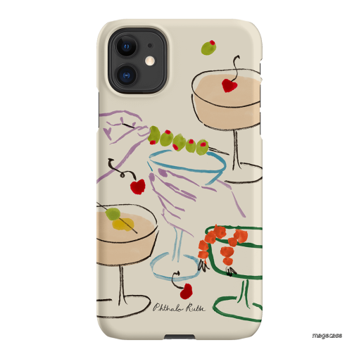 Cosmopolitan Dreams Printed Phone Cases by Phthalo Ruth - The Dairy