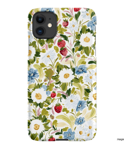 Garden Strawberries Printed Phone Cases iPhone 11 / Snap by Ellie Mae - The Dairy