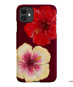 Hibiscus Flower Printed Phone Cases iPhone 11 / Snap by BG. Studio - The Dairy