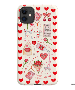 Love Note Printed Phone Cases iPhone 11 / Snap by BG. Studio - The Dairy