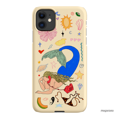 Mermaid Salad Cream Printed Phone Cases iPhone 11 / Snap by Easty Beasty - The Dairy
