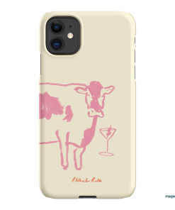 Mootini Pink Printed Phone Cases by Phthalo Ruth - The Dairy