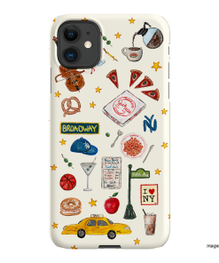 NYC Light Printed Phone Cases iPhone 11 / Snap by BG. Studio - The Dairy