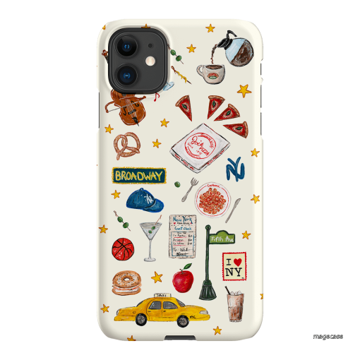 NYC Light Printed Phone Cases iPhone 11 / Snap by BG. Studio - The Dairy