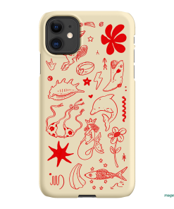 Spiced Cowboy Cream Printed Phone Cases iPhone 11 / Snap by Easty Beasty - The Dairy