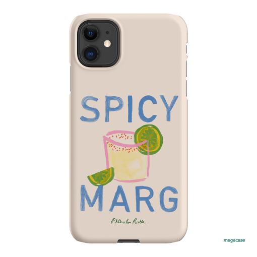 Spicy Marg Printed Phone Cases iPhone 11 / Snap by Phthalo Ruth - The Dairy