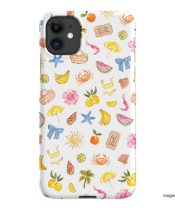Summer Icons Printed Phone Cases iPhone 11 / Snap by Cass Deller - The Dairy