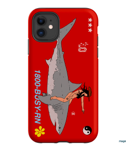 1800-Busy Rn in Red Printed Phone Cases iPhone 11 / Armoured by Easty Beasty - The Dairy