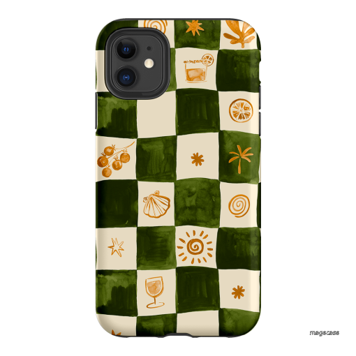 Afternoon Mezze Printed Phone Cases iPhone 11 / Armoured by Charlie Taylor - The Dairy