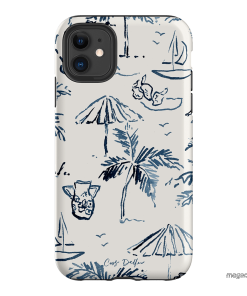Balmy Blue Printed Phone Cases iPhone 11 / Armoured by Cass Deller - The Dairy
