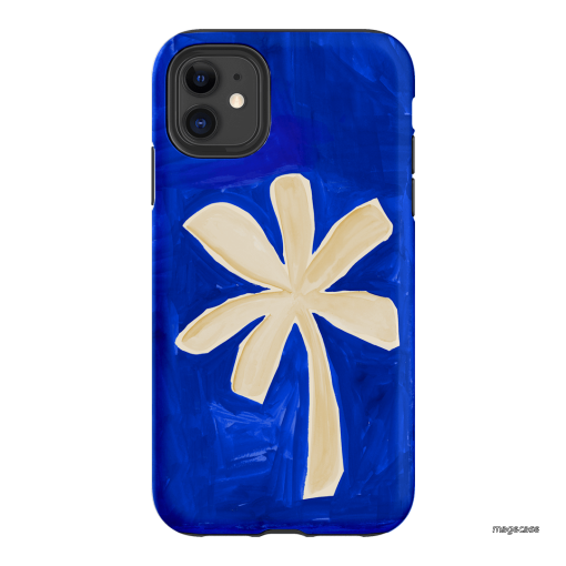 Bleu Palm Printed Phone Cases iPhone 11 / Armoured by Charlie Taylor - The Dairy