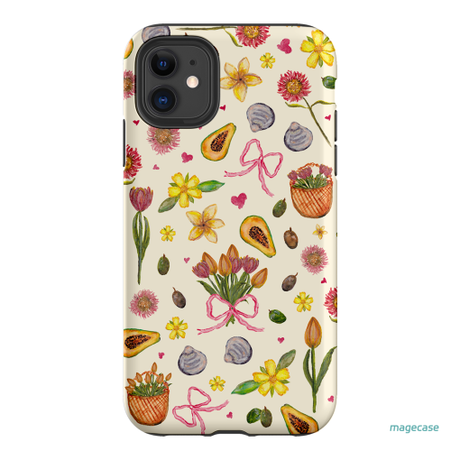 Bouquets & Bows Printed Phone Cases iPhone 11 / Armoured by BG. Studio - The Dairy