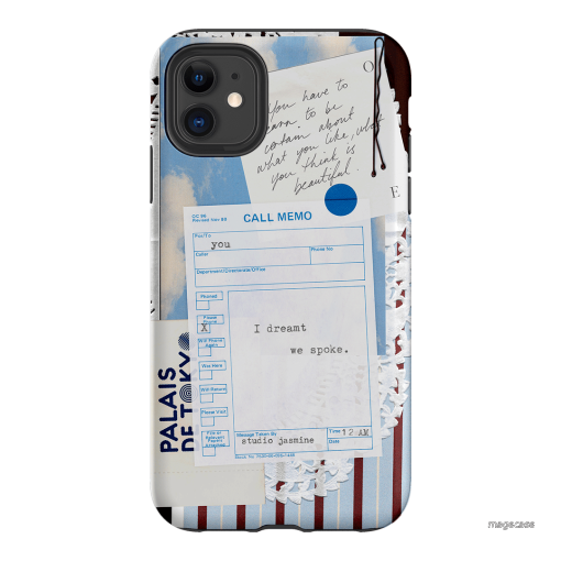 Call Memo Printed Phone Cases iPhone 11 / Armoured by Jasmine Dowling - The Dairy
