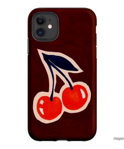 Cherries Printed Phone Cases iPhone 11 / Armoured by Studio Bon - The Dairy
