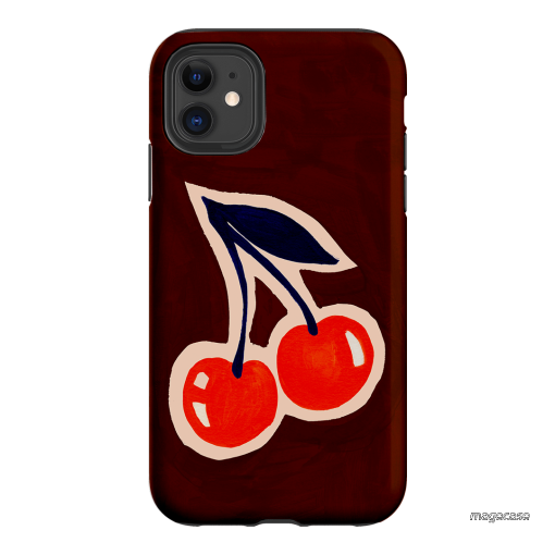 Cherries Printed Phone Cases iPhone 11 / Armoured by Studio Bon - The Dairy
